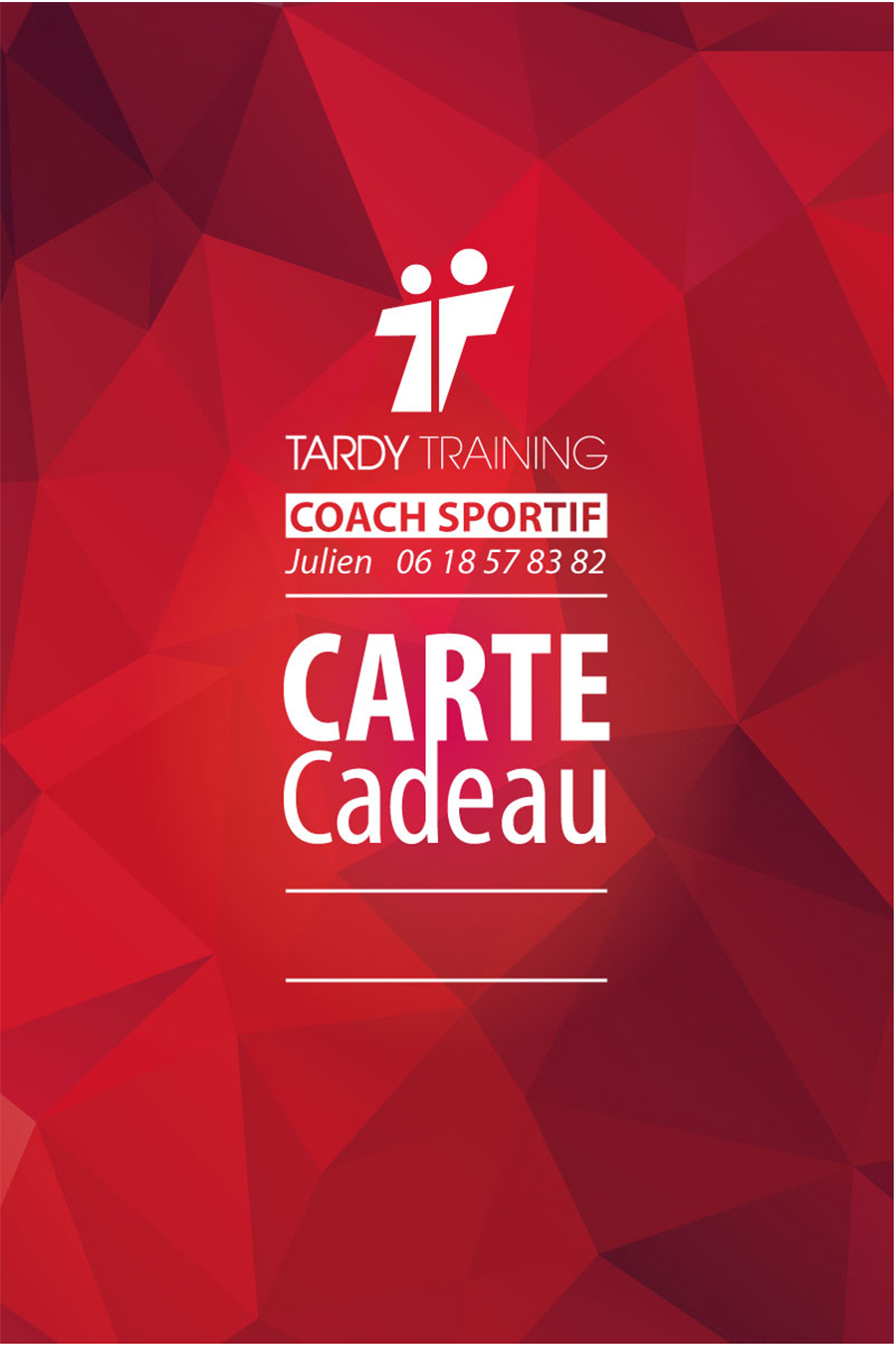 Carte bon cadeau - Coaching à Domicile